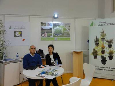 Parte del equipo del personal de Viveros Belverde,